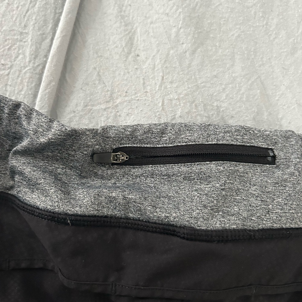 Women's Black and Gray Athletic Shorts.  Set of 2 - Picture 3 of 8